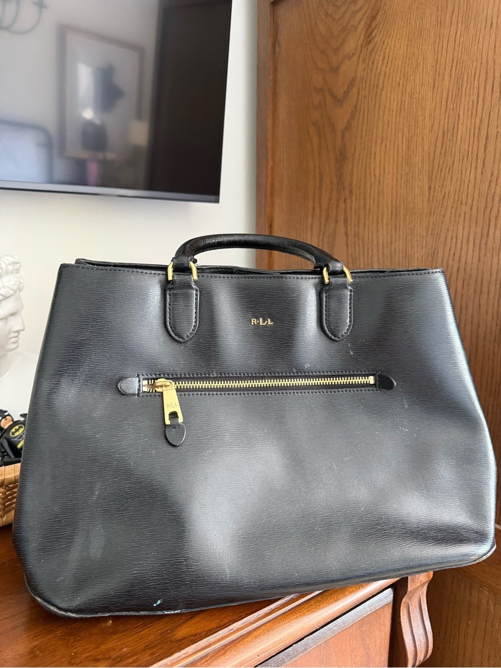 Ralph Lauren leather purse